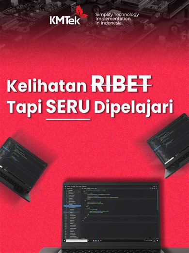 Buat sebagian orang mungkin terlihat membingungkan, tapi setiap baris kode sebenarnya adalah proses belajar, mencoba, dan mencari solusi agar semuanya bisa berjalan dengan baik😊 #codinglife #programmerindonesia #ngoding #developer #iotdeveloper #techlife #belajarkoding #projectiot #anaktekno