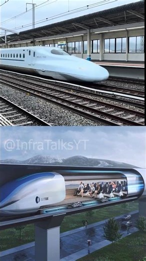 Bullet Train Vs. Hyperloop 🚄