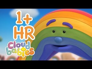 Cloudbabies - Rainbow Compilation | 1 Hour of Cartoons | Bedtime Stories
