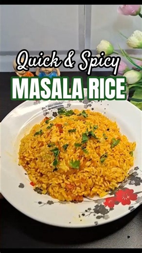 🍚Best Leftover Rice Recipe | Spicy Masala Rice You'll Love | Tasty Meal in Minutes🥗