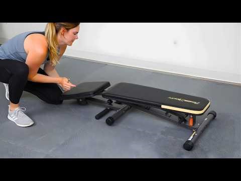Adjustable Weight Bench | Utility Workout Bench for Home Gym Strength Training 🏋️‍♂️