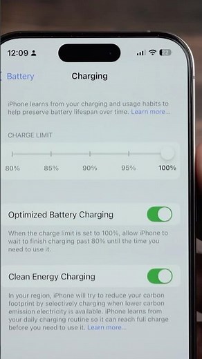 New Battery Charging Settings for iPhone 🪫🔋