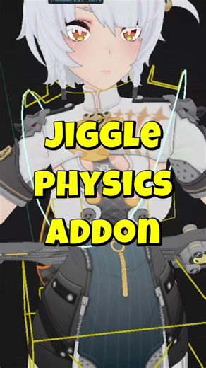 Blender Jiggle Physics Addon for Animation