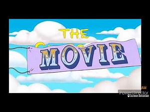 The Simpsons movie DVD UK menu 2007