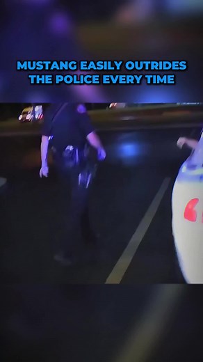 Mustang Outruns Police in High-Speed Pursuit