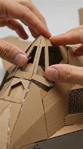 I Built a Functional Cardboard F-117 Stealth Fighter Jet! (ASMR DIY)