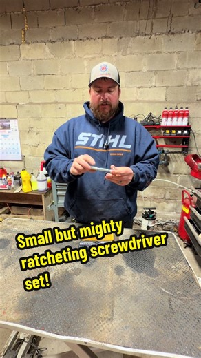 Compact Ratcheting Screwdriver Set on Sale