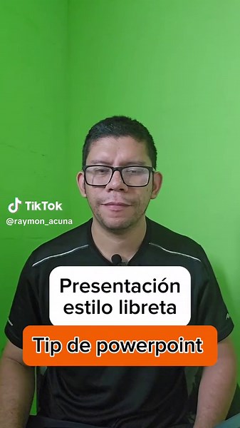 presentación estilo libreta en powerpoint #powerpoint #windows #tips #tutorial