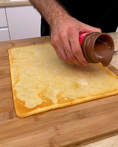Pfannkuchen mit Schokolade und Bananen! Der Klassiker etwas aufgepeppt 🍌🤩 | Chefclub DE