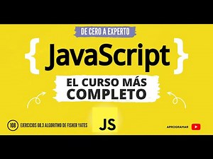 Aprogramar con JavaScript - 108 Ejercicio 8.03 Algoritmo de Fisher Yates