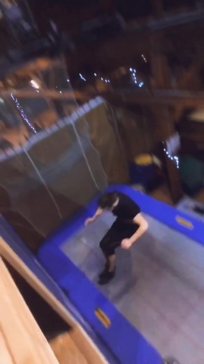 Stick the landing. #trampoline #flips #trampwall #circus #stickitchallenge #tiktokpartner #extremesports #acrobatics