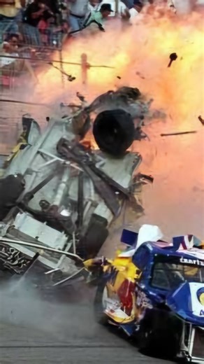 racingcrashesonly on Instagram: "Worst crash at Daytona? Geoff Bodine wrecked his truck midway through the Daytona 250 the first truck race at Daytona. He slammed into the wall near the finish line at about 190 mph and cartwheeled down the track in flames. Eleven trucks were involved in the accident. The crash also sent debris and a ball of flames into the grandstand, injuring five fans and ripping off part of the safety fence. #motorsport #crash #nascar #nascarcrash #nascartruckseries #racingcr