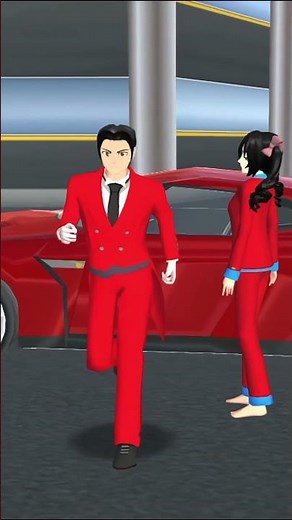 Sakura dance at 3 different steps