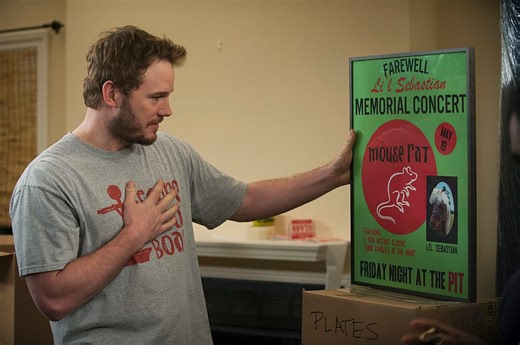 Chris Pratt's 'Parks and Rec' Band Mouse Rat Are Releasing an Album and No, This Isn't a Drill