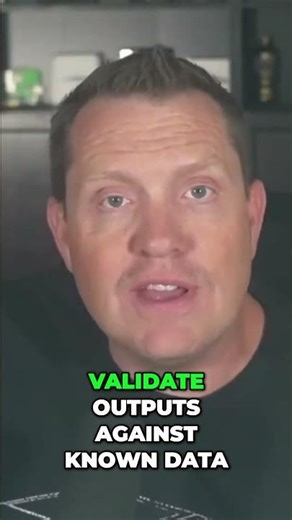 AI Verification: Essential Checks & Avoiding Errors #shorts