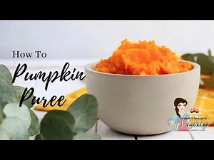 HOW TO MAKE PUMPKIN PUREE FROM SCRATCH | DIY PUMPKIN PUREE RECIPE