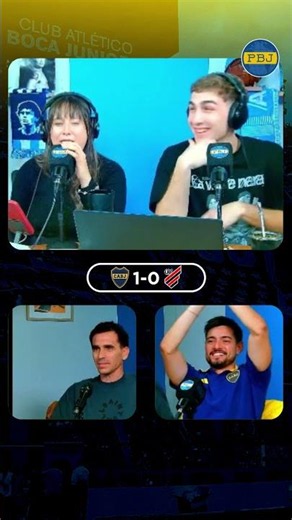 Así vivimos la victoria de Boca frente a Atl. Paranaense en nuestra transmisión. ⚽🤩