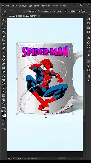 How to Use Cylinder Warp Tool in Photoshop | Easy Tutorial