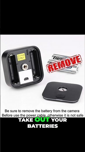 #1 Blink Outdoor 4 Camera Power Solution What Batteries to Use