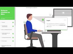 Online Arbeitsschutz Unterweisung: Sicheres Arbeiten im Büro