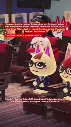 Animal Crossing New Horizons Dulles Airport Midday/Volaris & Avianca are worst airlines El Salvador