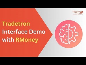 Tradetron Interface Demo with RMoney - Complete Explanation #rmoney #tradetron