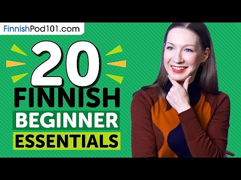 20 Beginner Finnish Videos You Must Watch | Learn Finnish