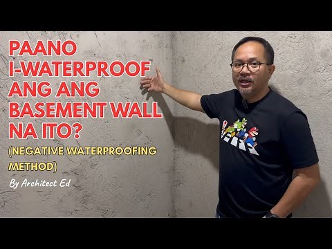 Paano Mag-Negative Waterproofing Gamit ang Buildrite Flexor, Crystor at Leak Plug | Step-by-Step