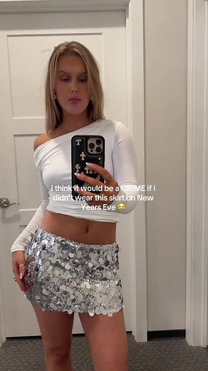 minus the top but the SKIRT is too good