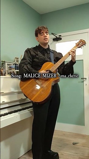 Song: ma chérie by MALICE MIZER... A classic.. #shorts #malicemizer #vkei #visualkei