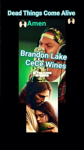Dead things come alive 🙌🏻@Brandon lake and CeCe Wines ✨।Jesus English Worship Song #ytshortsviral