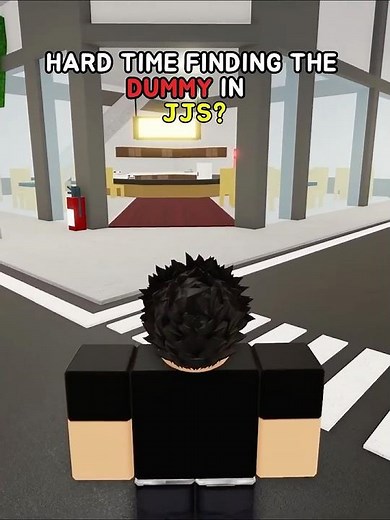 How To Find The Dummy In Jujutsu Shenanigans #roblox #jjs #jujutsushenanigans #jjk #robloxshorts
