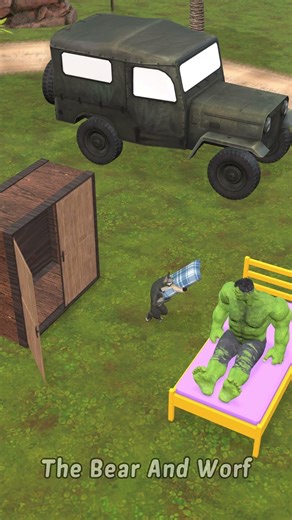 Scary Teacher Funny pillow moment Hulk #scaryteacher3d