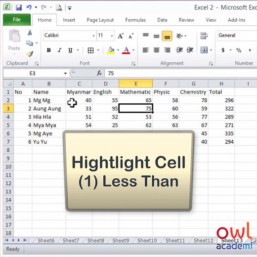 Excel Study Tips for Beginners in Myanmar