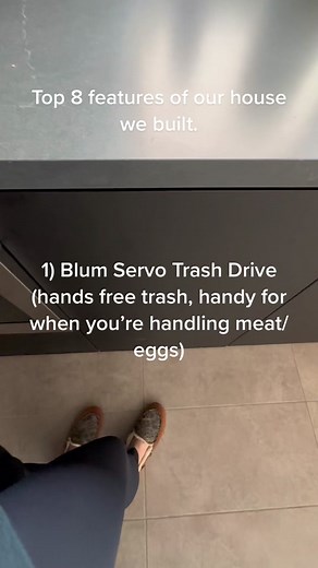 Must-Have Features for Your New Home: Blum Servo Trash Drive, Fisher Paykel Dishwasher, and More!