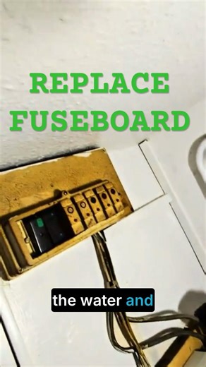 Old Electrical Board Screaming for Replacement