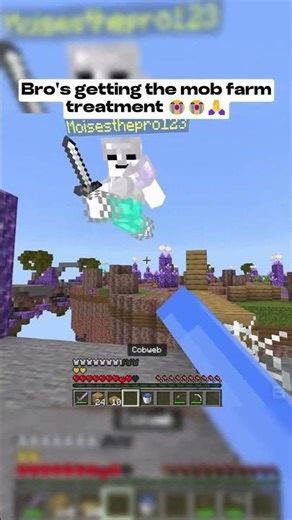 Player Farm Simulator 😭😭🙏 #minecraftgameplay #minecraft #mincraftpvp