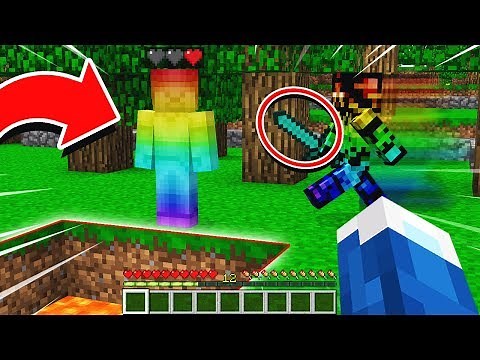 BOSS STEVE ATTACKS RAINBOW STEVE IN MINECRAFT!