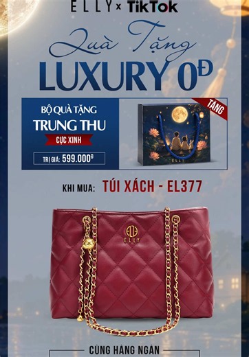 ĐẶC QUYỀN MÙA TRĂNG TẠI ELLY ƯU ĐÃI SALE UP TO 50% l QUÀ TẶNG TRỊ GIÁ 599k chỉ có tại livestream. Mùa trăng này, ELLY mang đến những món quà dành cho các chị em, những thiết kế thanh lịch, chỉn chu, tinh tế đồng hành cùng phong cách mỗi ngày. Ghé livestream ELLY Paris để không bỏ lỡ nhé #ellyparis #sale #TikTokShop99 #phukienthoitrang #livestream