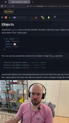 Boot.Dev JavaScript Course | C4 L1 #learnjavascript