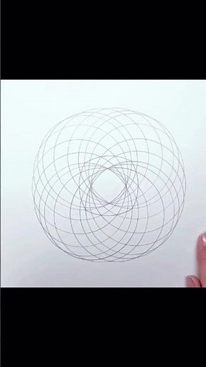Geometric drawing with compass 8 #maths #geometry #geometricdrawing #compass #mathart