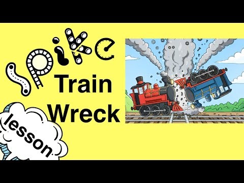 Train Battles? Spike Prime Lesson from Robot Man