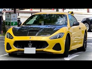 Cool Maserati form and engine sounds.