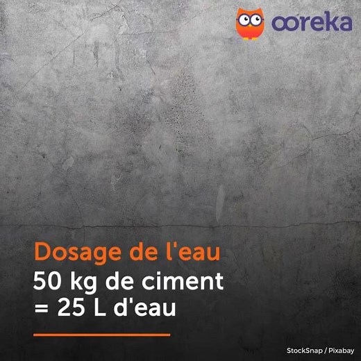 Faire du béton : le dosage de base