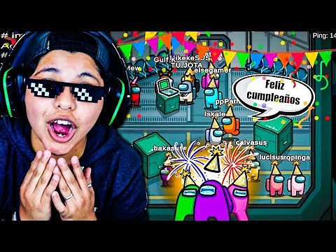 AMONG US BUT WE'RE CELEBRATING A BIRTHDAY 🍰🎈🥳 | Pathofail