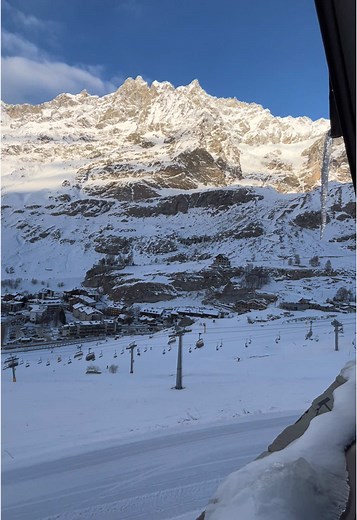 Wake Up to the Magical View of Zermatt Alps