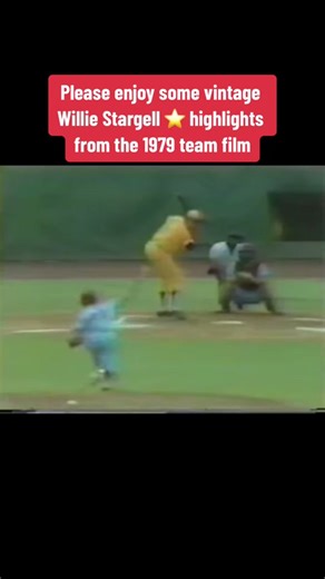Please enjoy some vintage Willie Stargell ⭐️ highlights from the 1979 team film #Pittsburgh #Pirates #Buccos #LetsGoBucs #Baseball #MLB #baseballtiktoks #HallOfFame