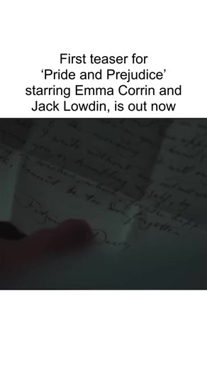 The official teaser for the upcoming 'PRIDE AND PREJUDICE' series starring Emma Corrin and Jack Lowden has officially arrived. The beloved classic gets a fresh new adaptation, coming to Netflix in Fall 2026. Follow @tvmoments for more TV news 📺 | TV Moments