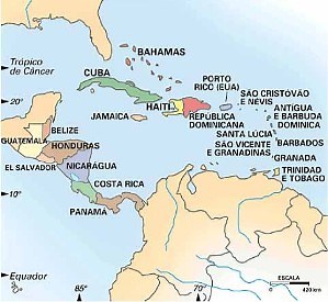 Aspectos humanos da América Central - Brasil Escola