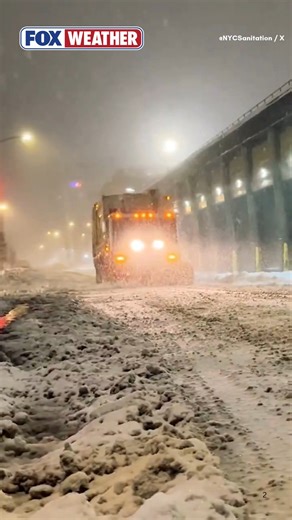 CITYWIDE CLEANUP: Crews with the New York City Department of Sanitation have been working around the clock to dig the city out from feet of snow dumped by a historic blizzard. With day one in the books, crews are back at it today as the massive cleanup continues. #blizzard #cleanup #newyork #nyc #newyorkcity #FoxWeather | FOX Weather